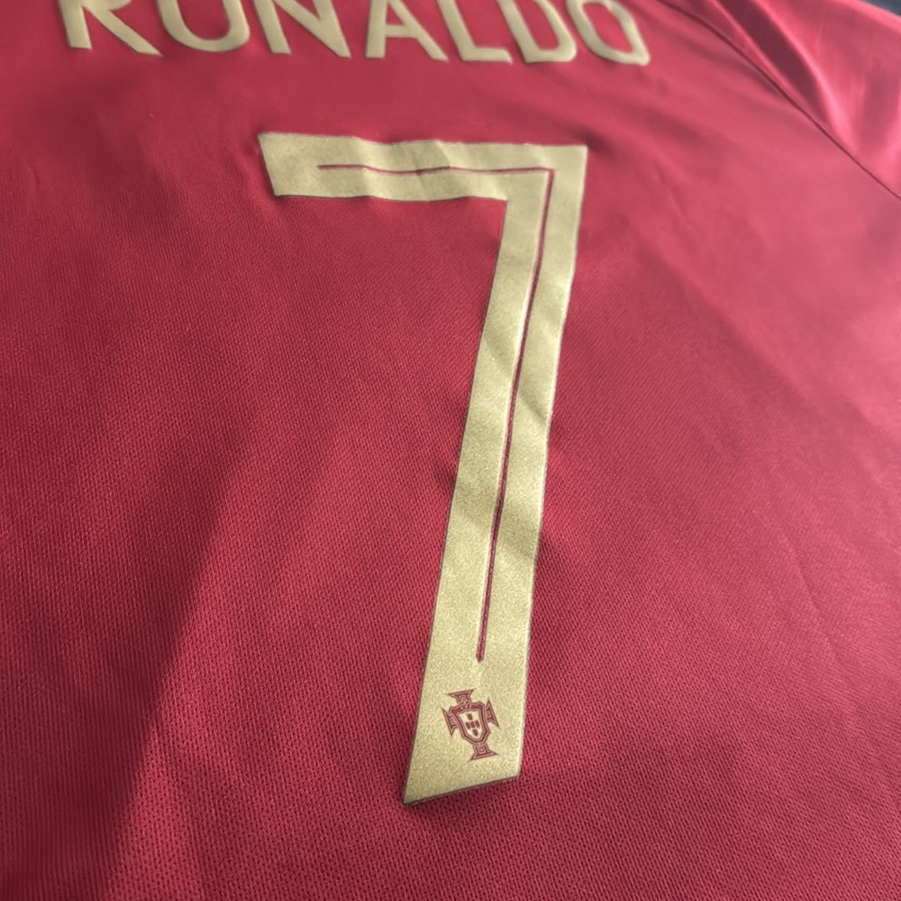 Portugal 🇵🇹 #7 Cristiano Ronaldo 2018 FIFA World Cup Home Nike Jersey - Picture 7 of 8